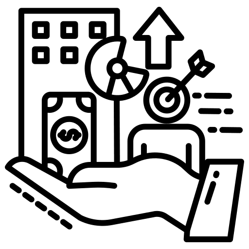 Investment target user property icon