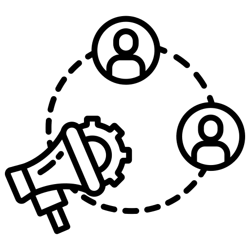 Announcement avatar boss loudspeaker icon