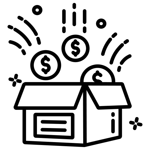 Open box box open box shipping and delivery icon