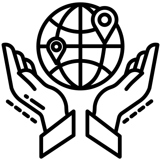 Worldwide worldwide business and finance position icon