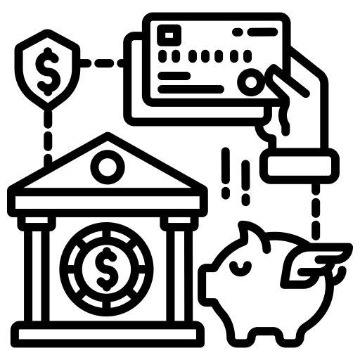 Bank piggy bank piggy savings icon