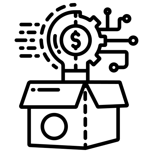 Finance solution business and finance finance icon