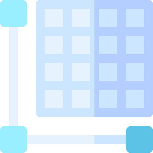 Grid squares ui grid icon