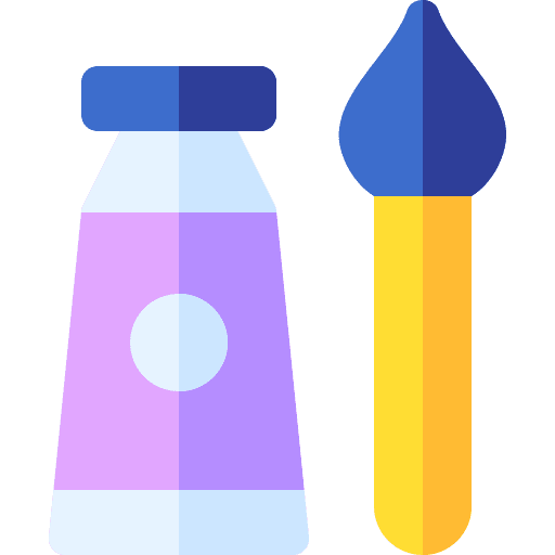 Painting painting tube paint tube icon