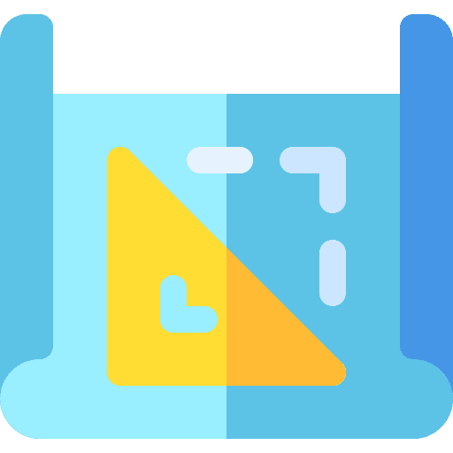 Blueprint art and design blueprint plant icon