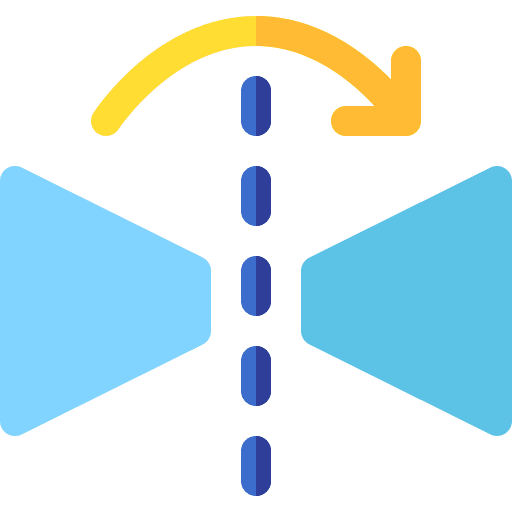 Reflect art and design reflection design icon