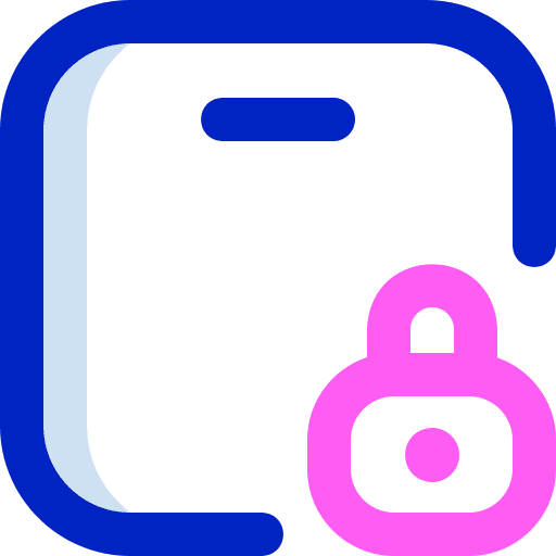 Lock delivery shipping shipping and delivery icon