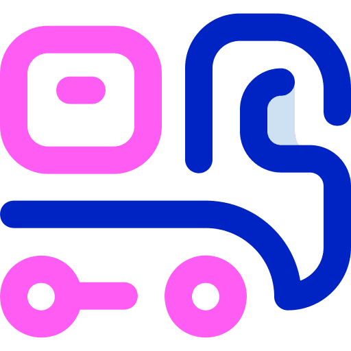 Delivery truck mover truck cargo truck trucking icon