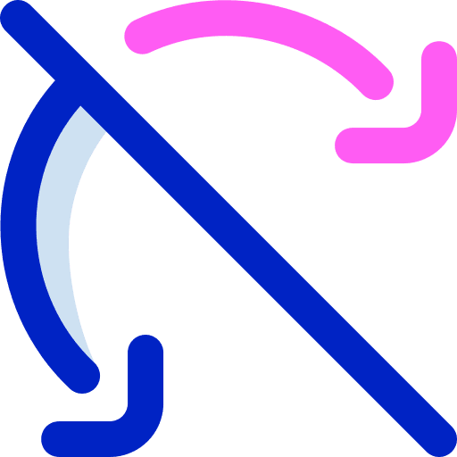 Do not roll forbidden circular arrows do not roll icon