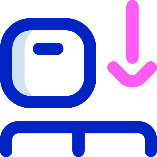 Pallet shipping and delivery factory logistics icon