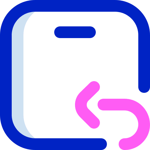 Return box logistics return box shipping and delivery icon