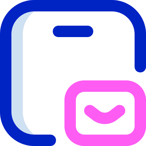 Postal delivery envelope communications delivery box icon