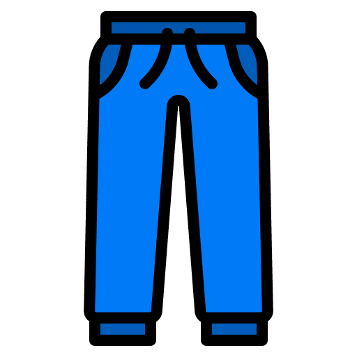 Trousers comfortable trousers apparel icon