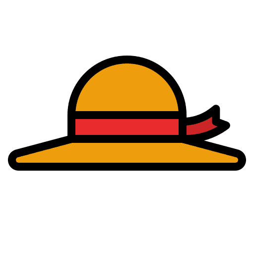 Hat hat beach clothes icon