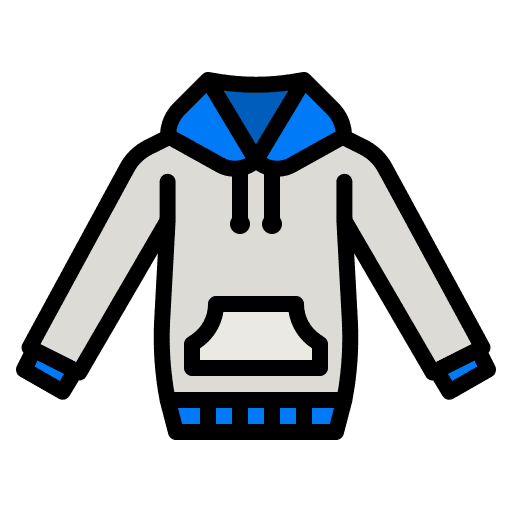 Hoodie clothing hoodie clothes icon