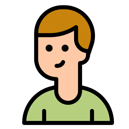 Kid avatar boy people icon