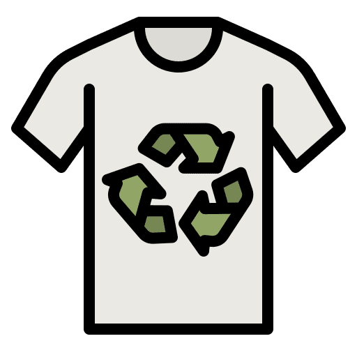 Recycle tshirt fashion t shirt icon