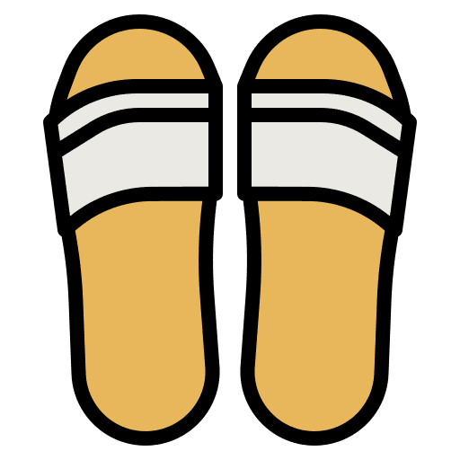 Slippers fashion footwear summer icon