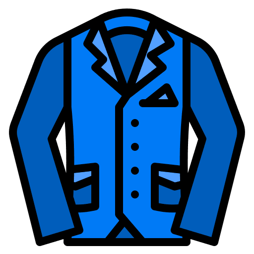 Suit clothes elegant tuxedo icon