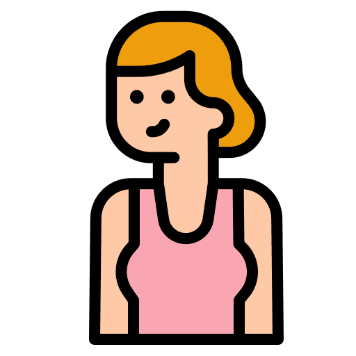 Woman woman young people icon