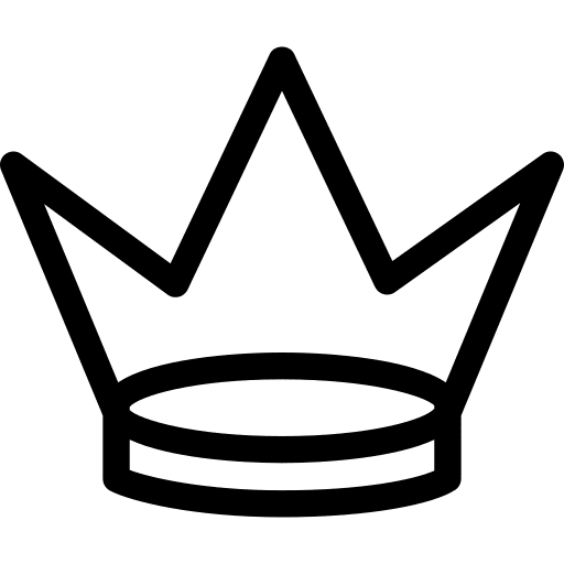 Crown queen king miscellaneous icon