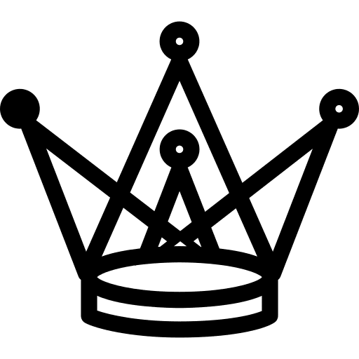 Crown miscellaneous queen monarchy icon