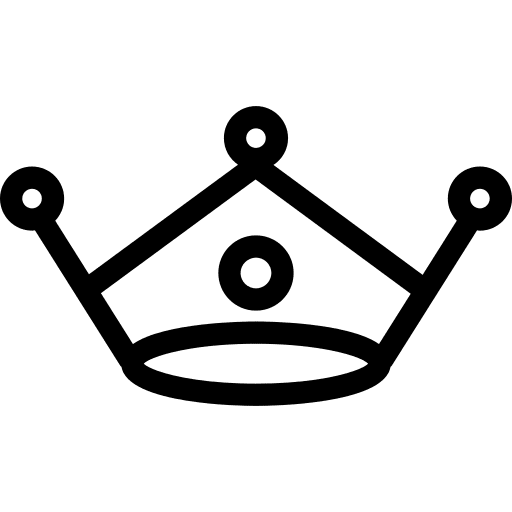 Crown royalty monarchy crown icon