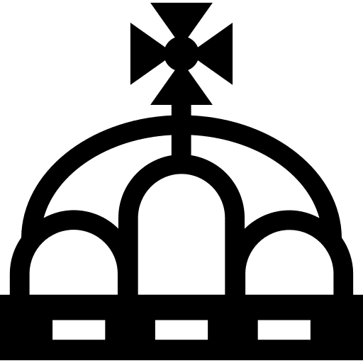 Crown king miscellaneous monarchy icon