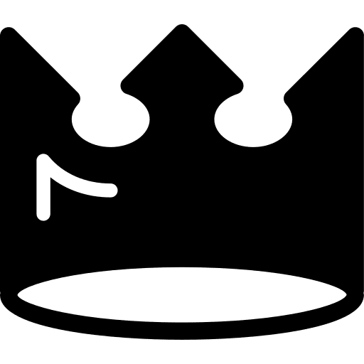 Crown monarchy king miscellaneous icon