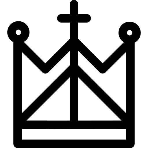 Crown monarchy queen miscellaneous icon