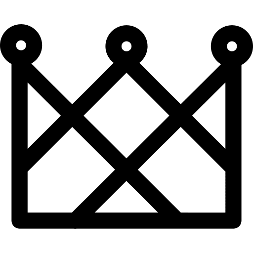 Crown royalty miscellaneous queen icon