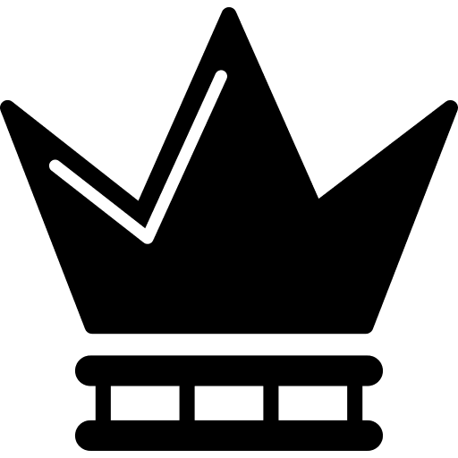 Crown monarchy king miscellaneous icon