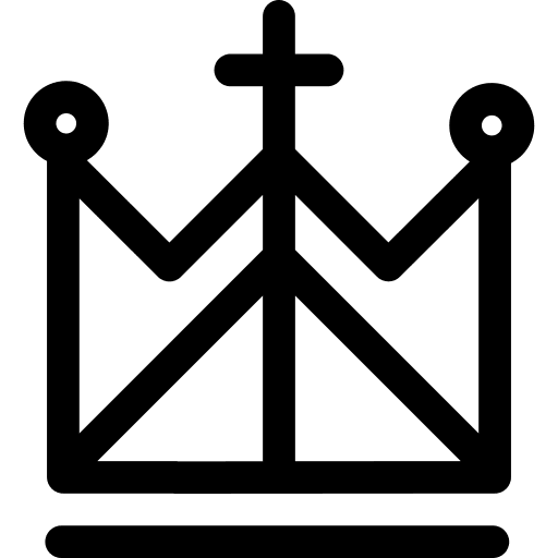 Crown crown king queen icon