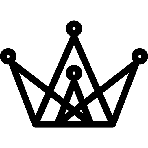 Crown king royalty miscellaneous icon