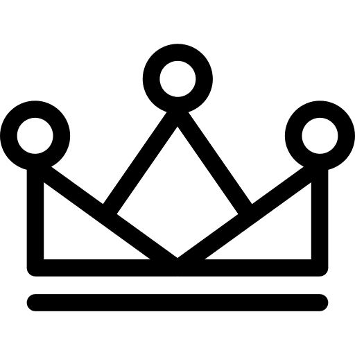 Crown monarchy crown royalty icon