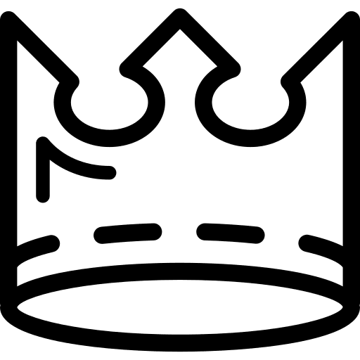 Crown monarchy miscellaneous crown icon