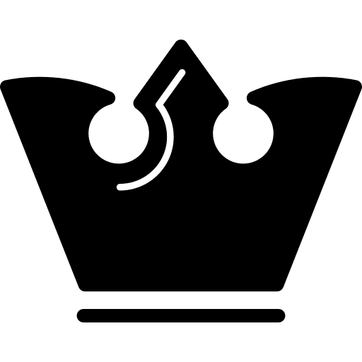 Crown king royalty miscellaneous icon