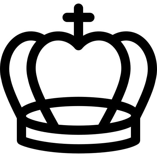 Crown king monarchy miscellaneous icon