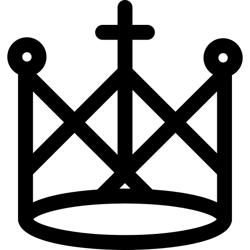 Crown king queen miscellaneous icon