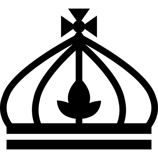 Crown royalty king queen icon