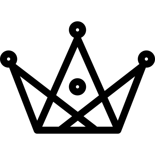 Crown royalty monarchy miscellaneous icon