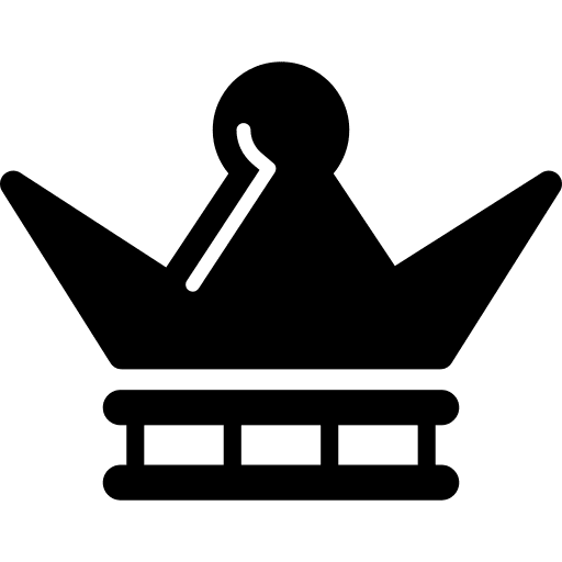 Crown king monarchy crown icon