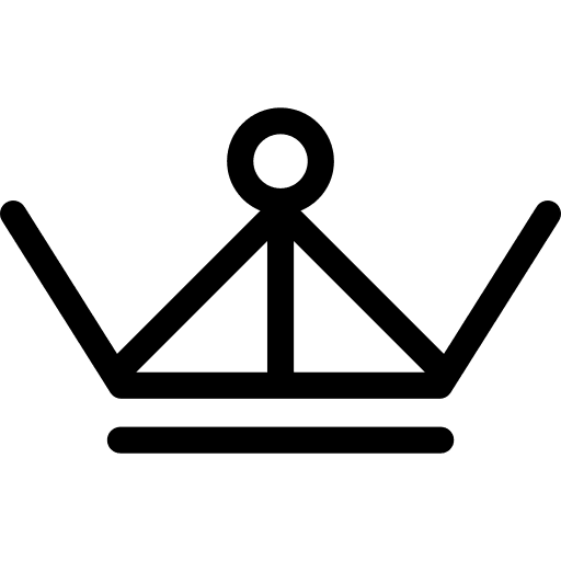 Crown king royalty miscellaneous icon