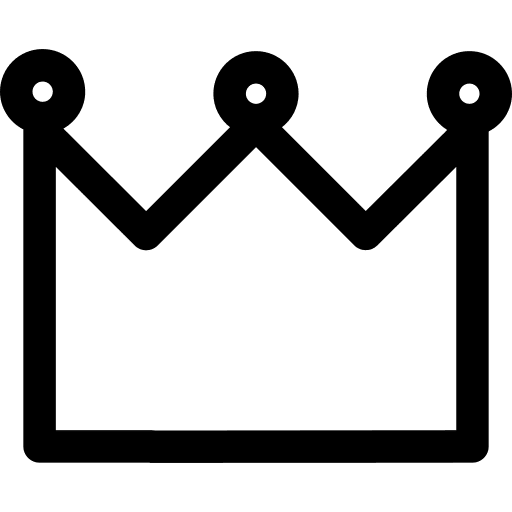 Crown miscellaneous king crown icon