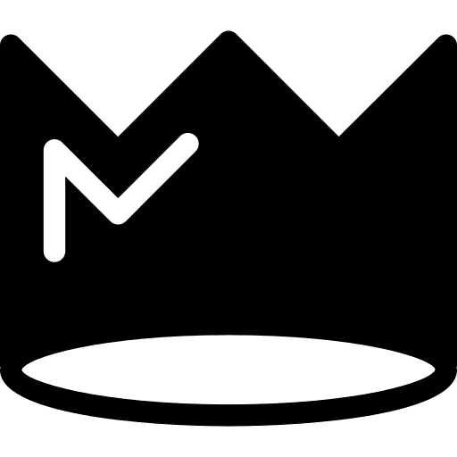 Crown miscellaneous king queen icon