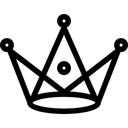 Crown monarchy crown royalty icon