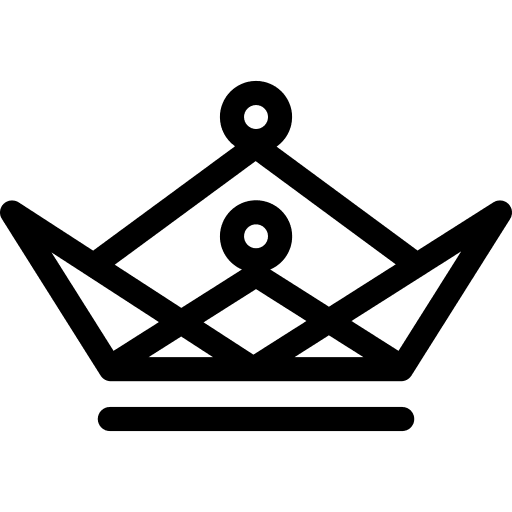 Crown monarchy queen crown icon