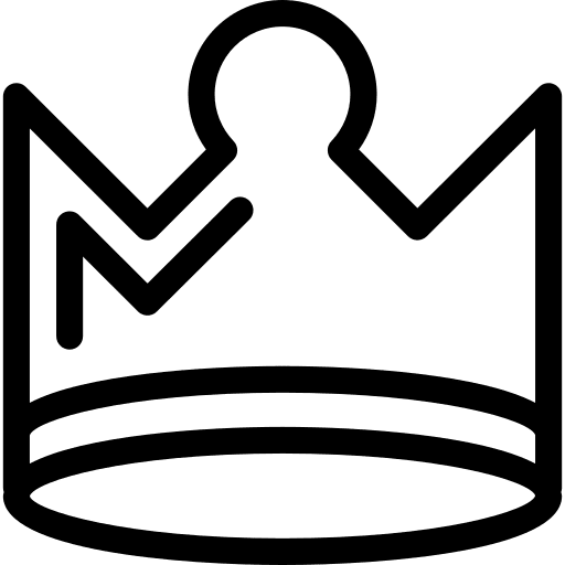 Crown king crown miscellaneous icon