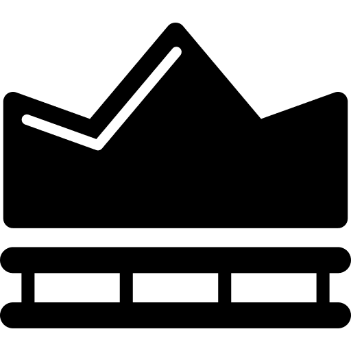 Crown king monarchy queen icon