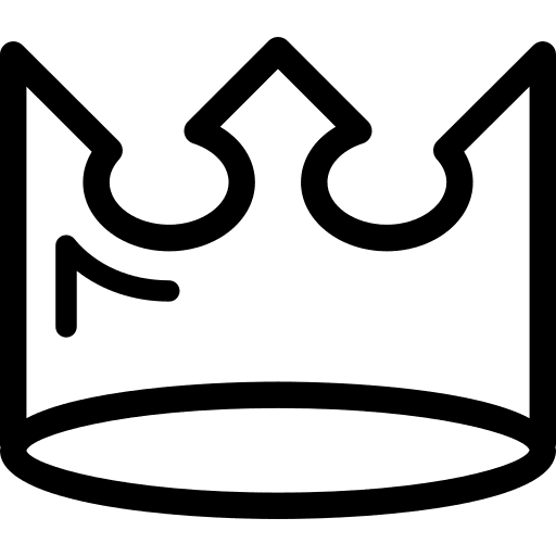 Crown monarchy queen crown icon